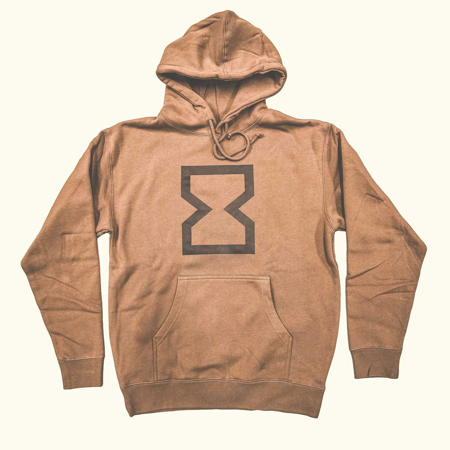 Timeless Outdoors Heritage Hourglass Heavyweight Hoodie in Saddle