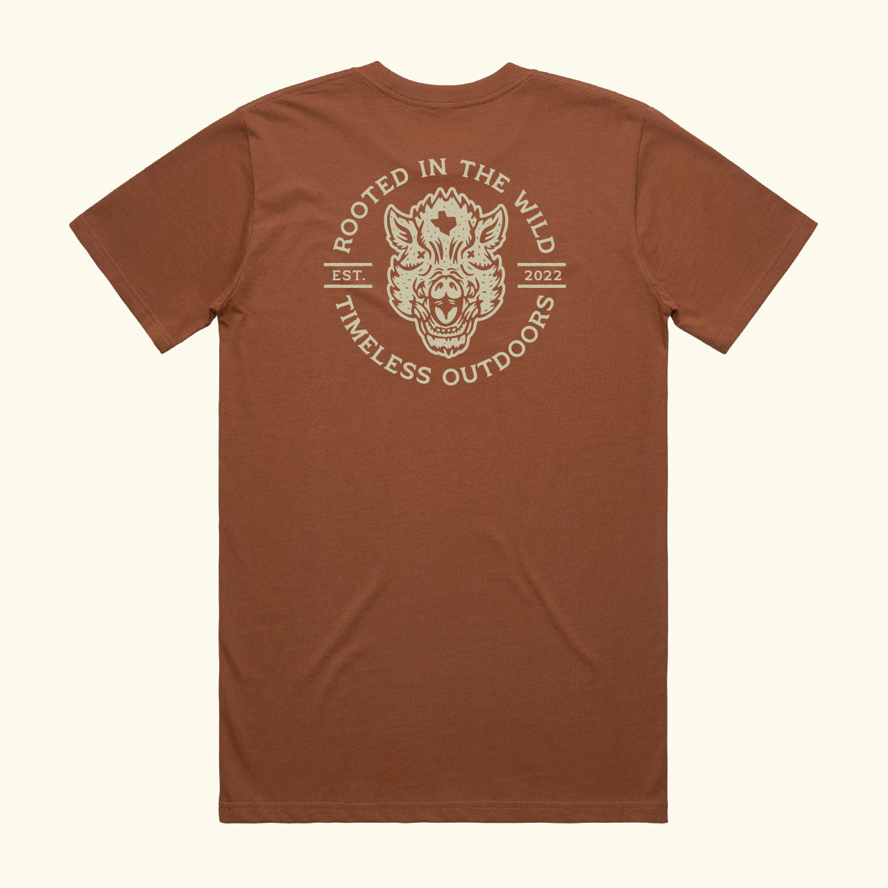 Timeless Outdoors Wild-at-Heart T-Shirt in Clay